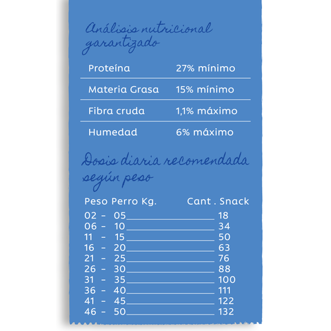 Snack de Adiestramiento Carne 60gr