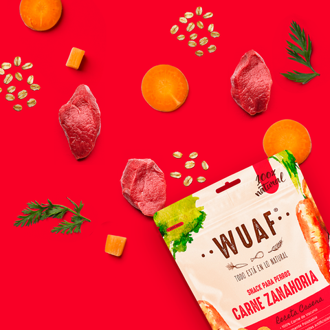Pack 3un. Wuaf Receta Casera Carne 100gr