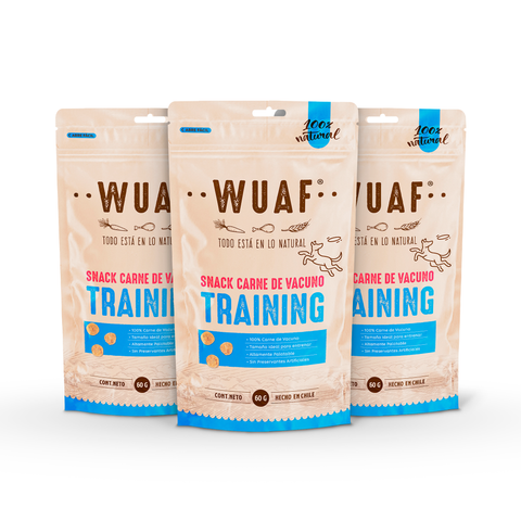 Pack 3un. Snack Adiestramiento 60gr