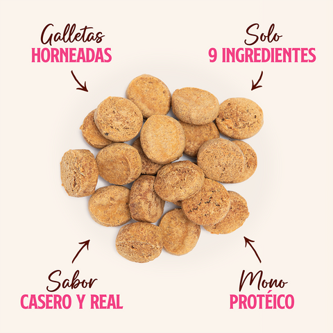 Pack 4un. Snack Receta Casera Wuaf Cerdo 100g
