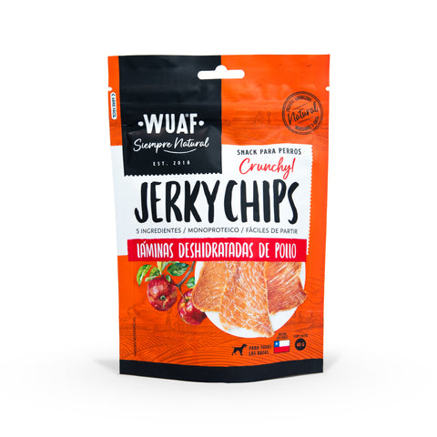 Snack Jerky Chips Wuaf Pollo Romero 40g