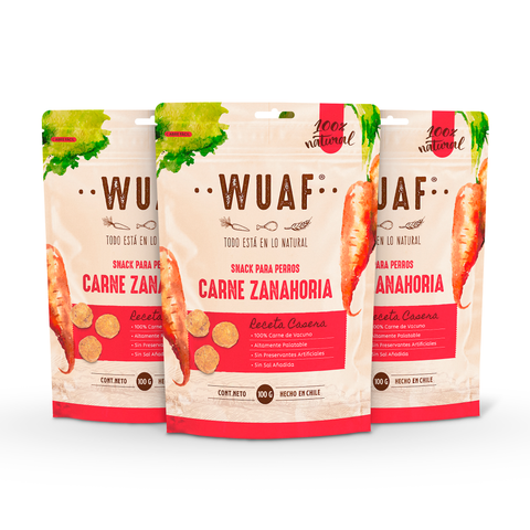 Pack 3un. Receta Casera Carne 100gr